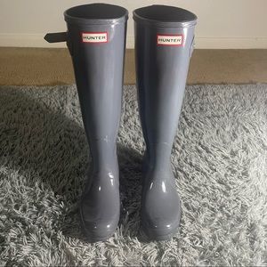 Grey Hunter Boots